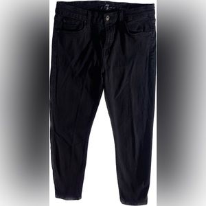 7 for All Mankind Jeans | Karah Crop
Seven Black Jeans | Color: Black | Size: 30